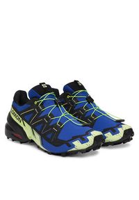salomon - Salomon Buty do biegania Speedcross 6 L49145100 Niebieski. Kolor: niebieski. Materiał: materiał. Model: Salomon Speedcross #2
