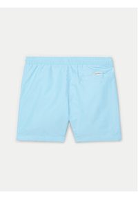 Calvin Klein Swimwear Szorty kąpielowe KV0KV00042 Błękitny Regular Fit. Kolor: niebieski. Materiał: syntetyk #2
