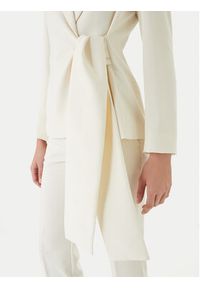 Marella Marynarka Meandro 2613041053 Écru Slim Fit. Materiał: syntetyk #6