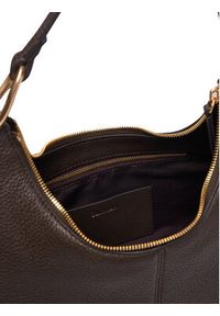 Calvin Klein Torebka Slouchy Leather Shoulder Bag LV04F3657G Brązowy. Kolor: brązowy. Materiał: skórzane #5