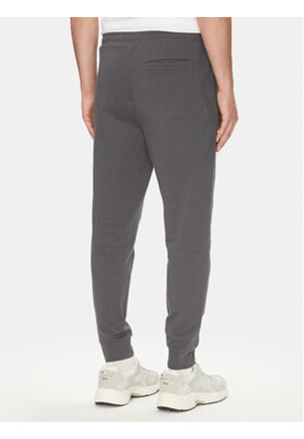 BOSS Spodnie dresowe Future 50543860 Szary Regular Fit. Kolor: szary. Materiał: bawełna
