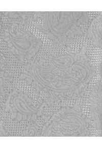 Męski Krawat - Popielaty, Faktura Materiału - Alties. Kolor: szary. Materiał: materiał. Styl: elegancki, wizytowy #2