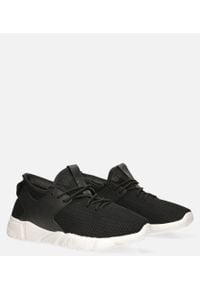 Casu - czarne buty sportowe sznurowane casu 204/47b. Kolor: czarny #1