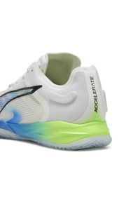 Puma - Buty do piłki ręcznej unisex Accelerate NITRO™ SQD 4 ENERGY PUMA. Kolor: czarny, zielony, biały, wielokolorowy