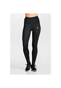 NESSI SPORTSWEAR - Legginsy ocieplane do biegania damskie Nessi Sportswear. Kolor: czarny. Sport: bieganie