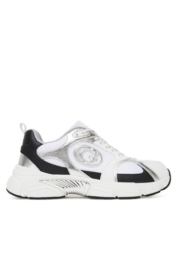 Guess Sneakersy FLTIBI ELE12 Biały. Kolor: biały. Materiał: materiał