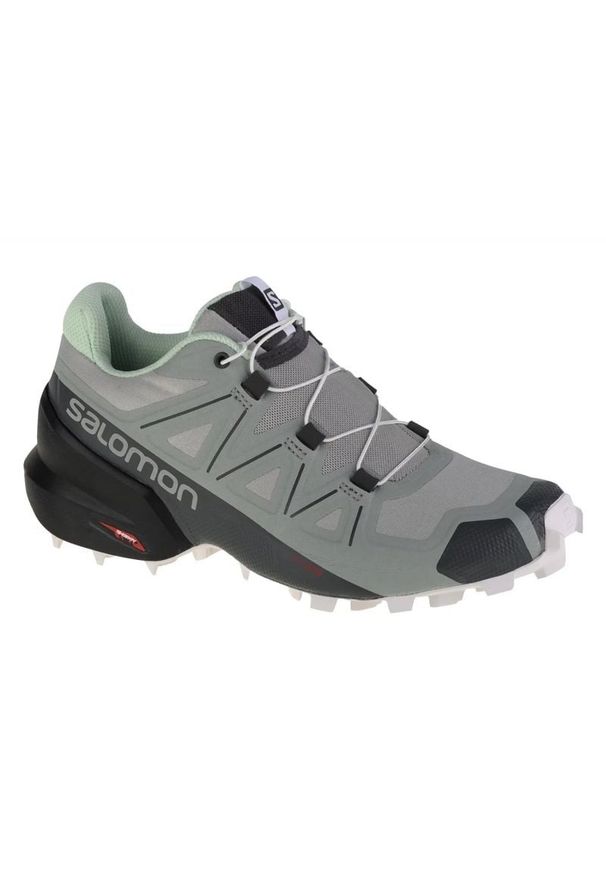 salomon - Buty do biegania Salomon Speedcross 5 416098 zielone. Zapięcie: sznurówki. Kolor: zielony. Materiał: guma, syntetyk, materiał, tkanina. Szerokość cholewki: normalna. Model: Salomon Speedcross