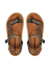 Bohonomad Sandały Miami Elastic MIA.12-LEO Brązowy. Kolor: brązowy. Materiał: skóra #2