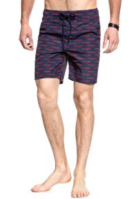 Wrangler - SPODENKI MĘSKIE WRANGLER SWIM SHORT SCARLET RED W4B01V9UU 112129078 #8