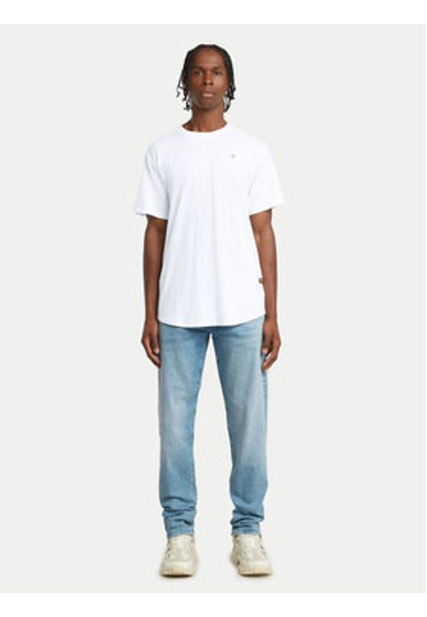 G-Star RAW - G-Star Raw T-Shirt Lash Back D26043-C372 Zielony Relaxed Fit. Kolor: zielony. Materiał: bawełna