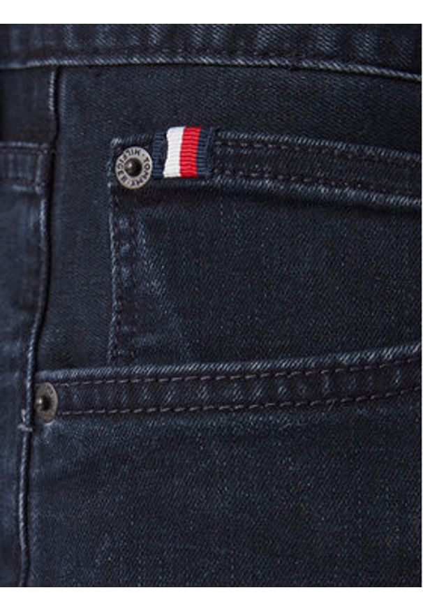 TOMMY HILFIGER - Tommy Hilfiger Jeansy Core Denton MW0MW39036 Granatowy Slim Fit. Kolor: niebieski