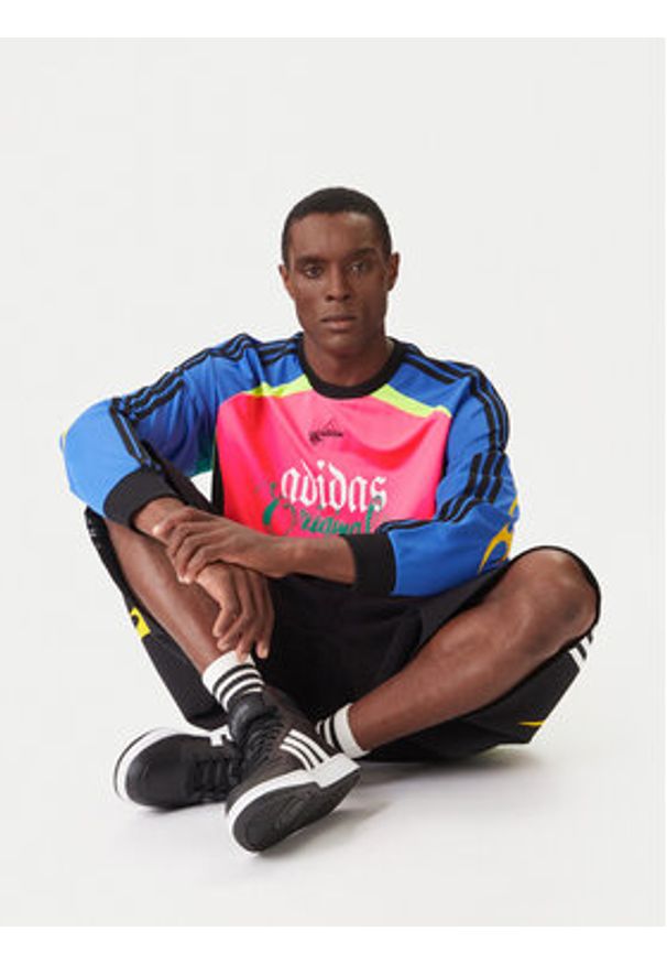 Adidas - adidas Longsleeve Spiders Goalkeeper JW0203 Kolorowy Loose Fit. Materiał: syntetyk. Długość rękawa: długi rękaw. Wzór: kolorowy