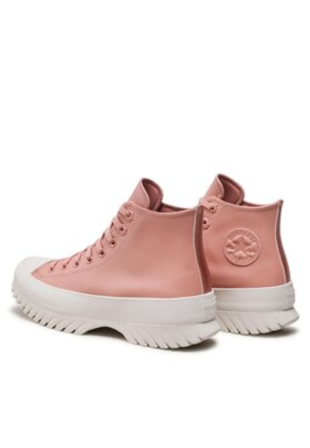 Converse Trampki Chuck Taylor All Star Lugged 2.0 Hi A02879C Różowy. Kolor: różowy. Materiał: skóra