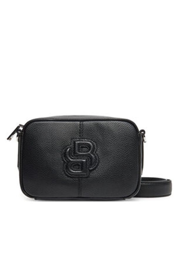 BOSS Torebka 50547969 Czarny. Kolor: czarny. Materiał: skórzane