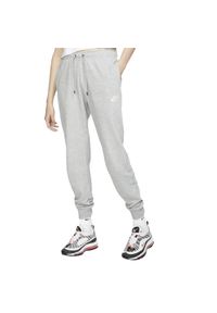Nike - Damskie Spodnie Do Biegania Essential Fleece. Kolor: szary. Sport: turystyka piesza