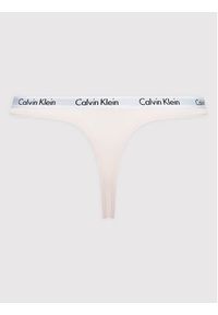 Calvin Klein Underwear Stringi 0000D1617A Różowy. Kolor: różowy. Materiał: bawełna #2