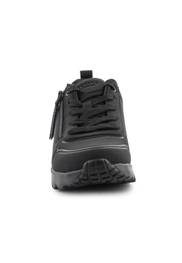 skechers - Adidasy Skechers Uno Lite - Easy Zip, Dzieci. Zapięcie: zamek. Kolor: czarny. Materiał: materiał, syntetyk. Szerokość cholewki: normalna. Sport: turystyka piesza