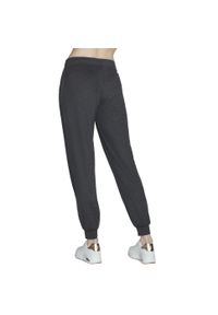 skechers - Spodnie sportowe damskie Go Dri Swift Jogger Pant. Kolor: szary. Materiał: elastan, poliester