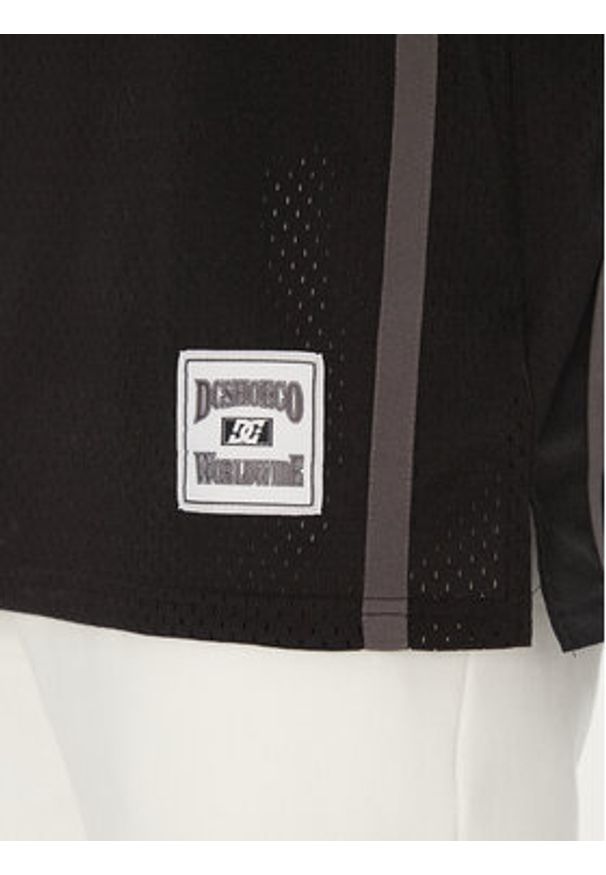 DC Shoes Tank top ADYKT03257 Czarny Regular Fit. Kolor: czarny. Materiał: syntetyk