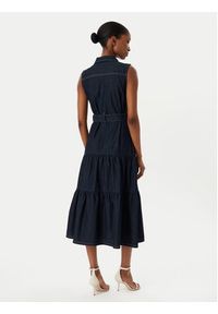 Morgan Sukienka jeansowa 251-RNAUTICA Granatowy Regular Fit. Kolor: niebieski. Materiał: bawełna #2