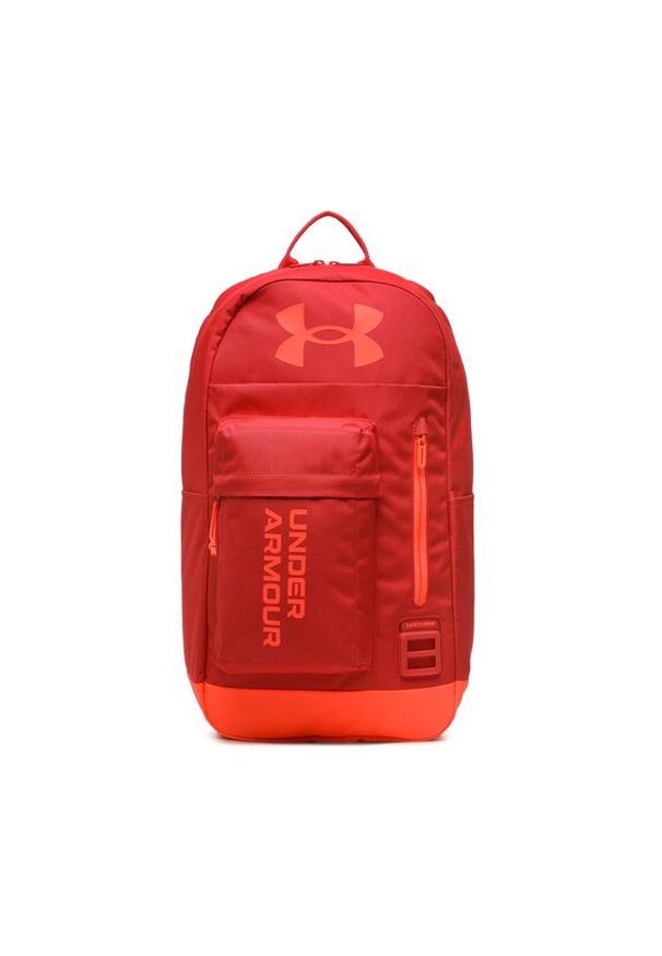 Under Armour Plecak UA Halftime Backpack 1362365-638 Czerwony. Kolor: czerwony. Materiał: materiał