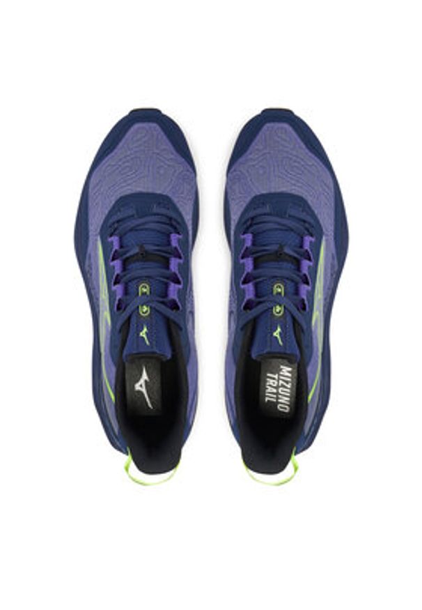 Mizuno Buty do biegania Wave Mujin 11 J1GJ2570 51 Granatowy. Kolor: niebieski. Materiał: materiał. Model: Mizuno Wave