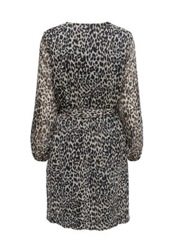 only - ONLY Sukienka codzienna 15236376 Brązowy Regular Fit. Okazja: na co dzień. Kolor: brązowy. Materiał: syntetyk. Typ sukienki: proste. Styl: casual