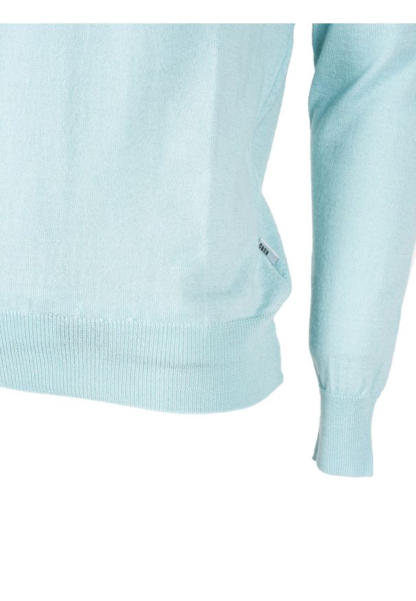 Takeshy Kurosawa Sweter | 83475 | Maglia D/Vita Calato Lana | Mężczyzna | Błękitny. Okazja: na co dzień. Typ kołnierza: golf. Kolor: niebieski. Materiał: akryl, wełna. Styl: casual