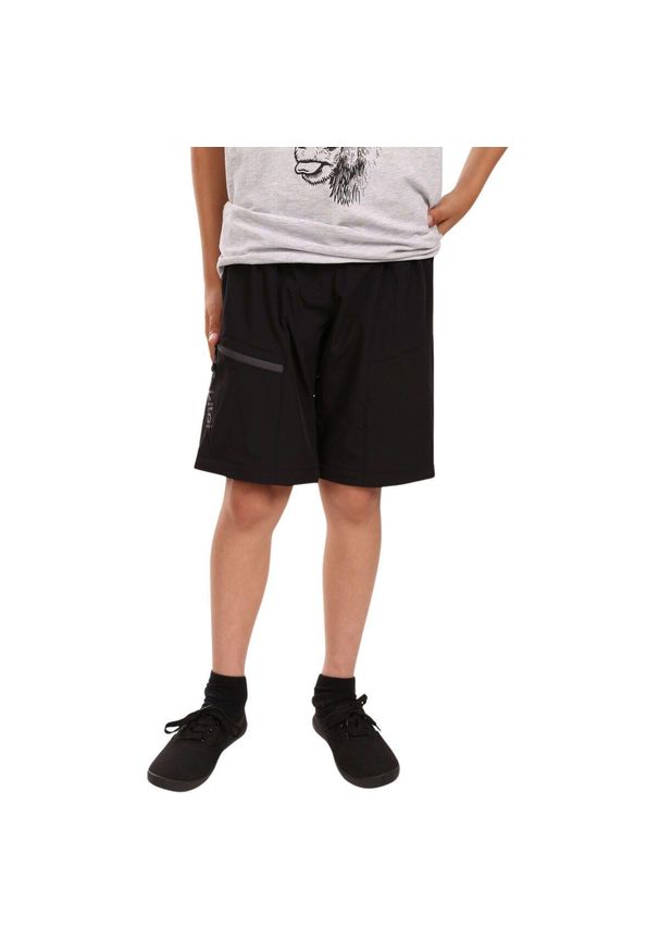 Spodnie dziecięce Kilpi Hosio. Kolor: czarny. Materiał: nylon. Sezon: lato. Sport: turystyka piesza