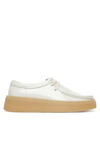 Półbuty Clarks. Kolor: biały #1