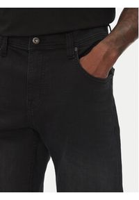 Mustang Szorty jeansowe Chicago Z 1016347 Czarny Slim Fit. Kolor: czarny. Materiał: bawełna #4