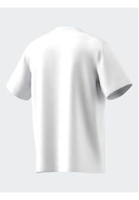Adidas - adidas T-Shirt HY1285 Biały Loose Fit. Kolor: biały. Materiał: syntetyk #12