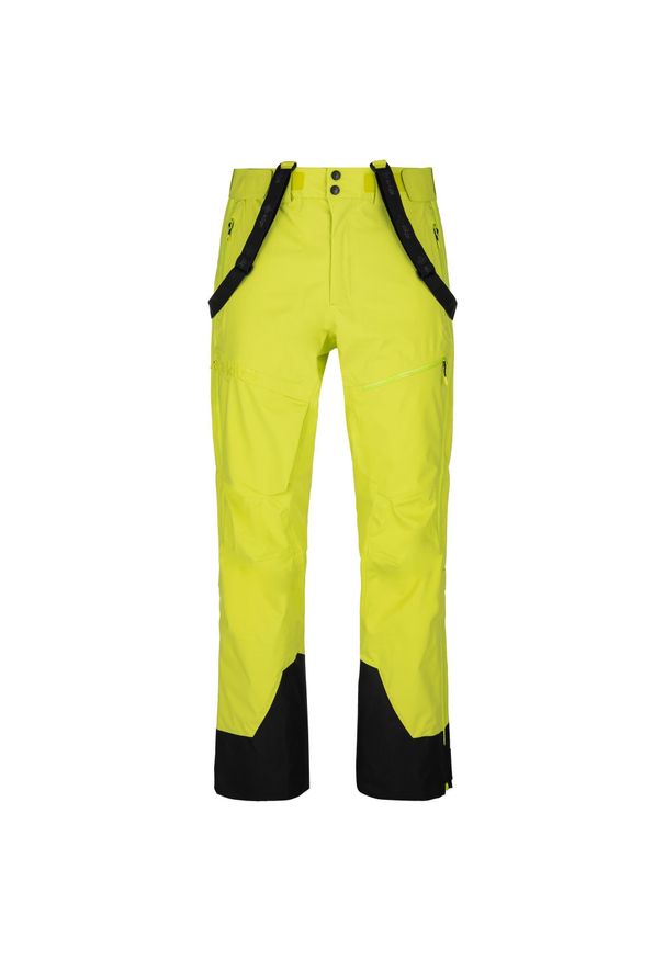 Męskie spodnie hardshell Kilpi LAZZARO-M. Kolor: zielony. Materiał: hardshell