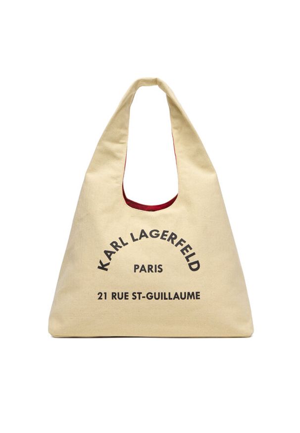 Karl Lagerfeld - KARL LAGERFELD Torebka B1W50015 Beżowy. Kolor: beżowy