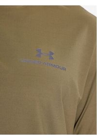 Under Armour T-Shirt Ua Rush Energy Ss 1366138 Khaki Loose Fit. Kolor: brązowy. Materiał: syntetyk #4