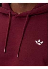 Adidas - adidas Bluza Trefoil Essentials KW5048 Bordowy Regular Fit. Kolor: czerwony. Materiał: bawełna #2