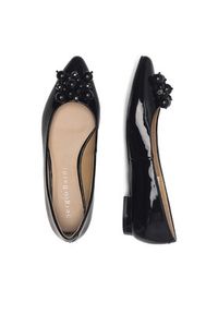 Sergio Bardi Baleriny WFA1572-17Z-SB Czarny. Kolor: czarny. Materiał: lakier, skóra #5