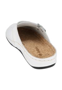 Inblu klapki obuwie damskie 158D175 białe. Kolor: biały. Materiał: skóra. Sezon: lato, wiosna #5