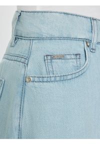 Big-Star - spodnie damskie jeansowe wide niebieskie colette 163. Okazja: na co dzień. Stan: podwyższony. Kolor: niebieski. Styl: elegancki, casual, klasyczny #3