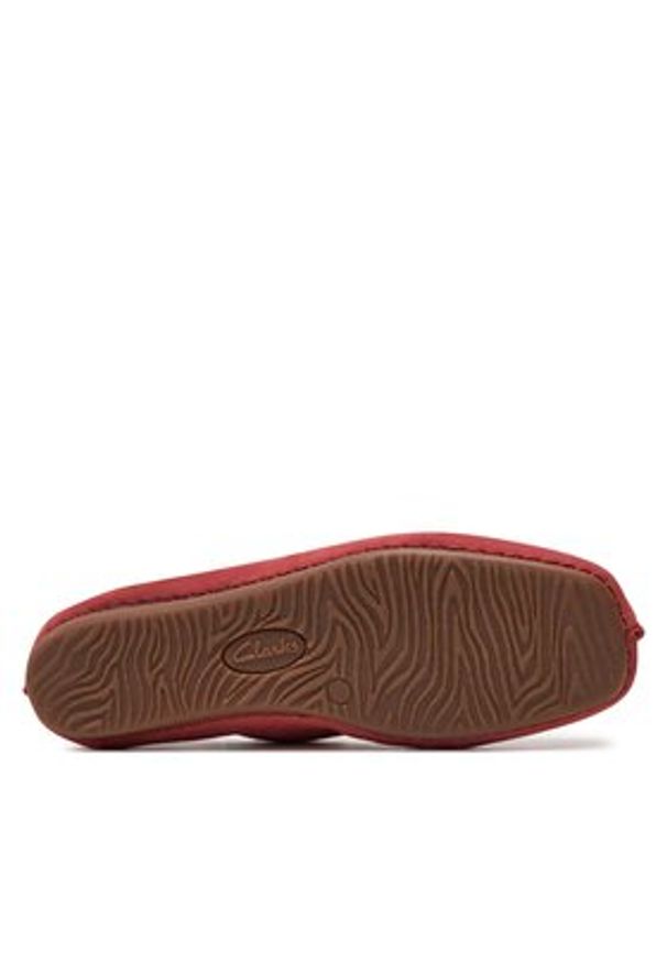 Clarks Baleriny Freckle Ice 26176285 Różowy. Kolor: różowy. Materiał: nubuk, skóra