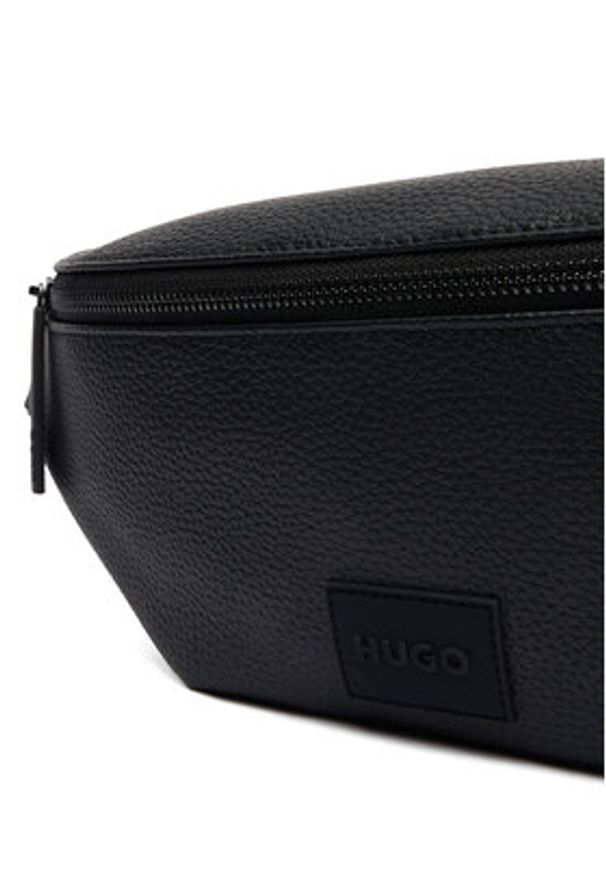 Hugo - HUGO Nerka 50535679 Czarny. Kolor: czarny. Materiał: skóra