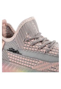 Różowe Sneakersy Artiker Damskie Lekkie Półbuty. Okazja: na co dzień. Kolor: różowy. Szerokość cholewki: normalna #4
