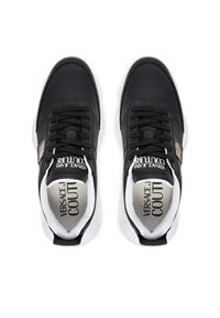 Versace Jeans Couture Sneakersy 80VA3SU8 ZPB80 899 Czarny. Kolor: czarny. Materiał: skóra #4