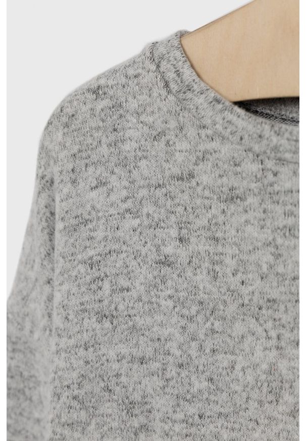 Name it sweter dziecięcy kolor szary lekki. Kolor: szary. Materiał: dzianina