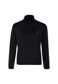 DARE 2B - Polarowy Top Damski Lexan. Kolor: czarny. Materiał: polar. Sport: turystyka piesza