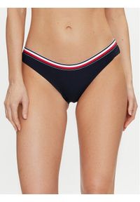 TOMMY HILFIGER - Tommy Hilfiger Dół od bikini UW0UW05402 Granatowy. Kolor: niebieski. Materiał: syntetyk #1