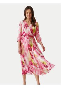 Tatuum Sukienka letnia Dontri T2406.206 Kolorowy Regular Fit. Materiał: syntetyk. Wzór: kolorowy. Sezon: lato