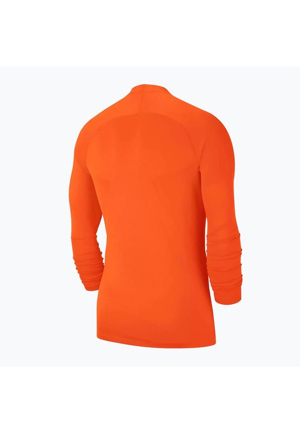 Longsleeve termoaktywny dziecięcy Nike Dri-FIT Park First Layer. Kolor: pomarańczowy, biały, wielokolorowy. Długość rękawa: długi rękaw