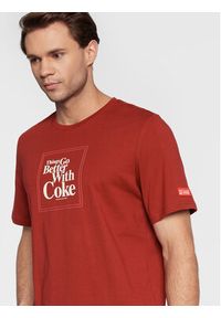 Puma T-Shirt COCA-COLA Graphic 536158 Czerwony Regular Fit. Kolor: czerwony. Materiał: bawełna #5