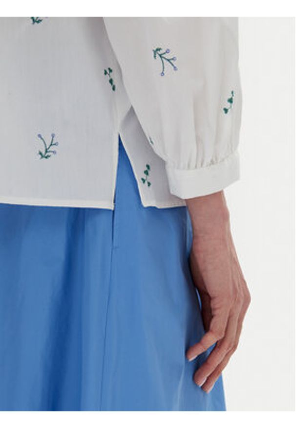 Weekend Max Mara Koszula Gilly 2515111132 Biały Relaxed Fit. Kolor: biały. Materiał: bawełna